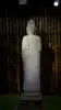 Product image 7 of the product “Standing Buddha with floral carving, Abudaya position. 43 x 39 x 175cm. Natural stone (river stone), stonemasonry ”